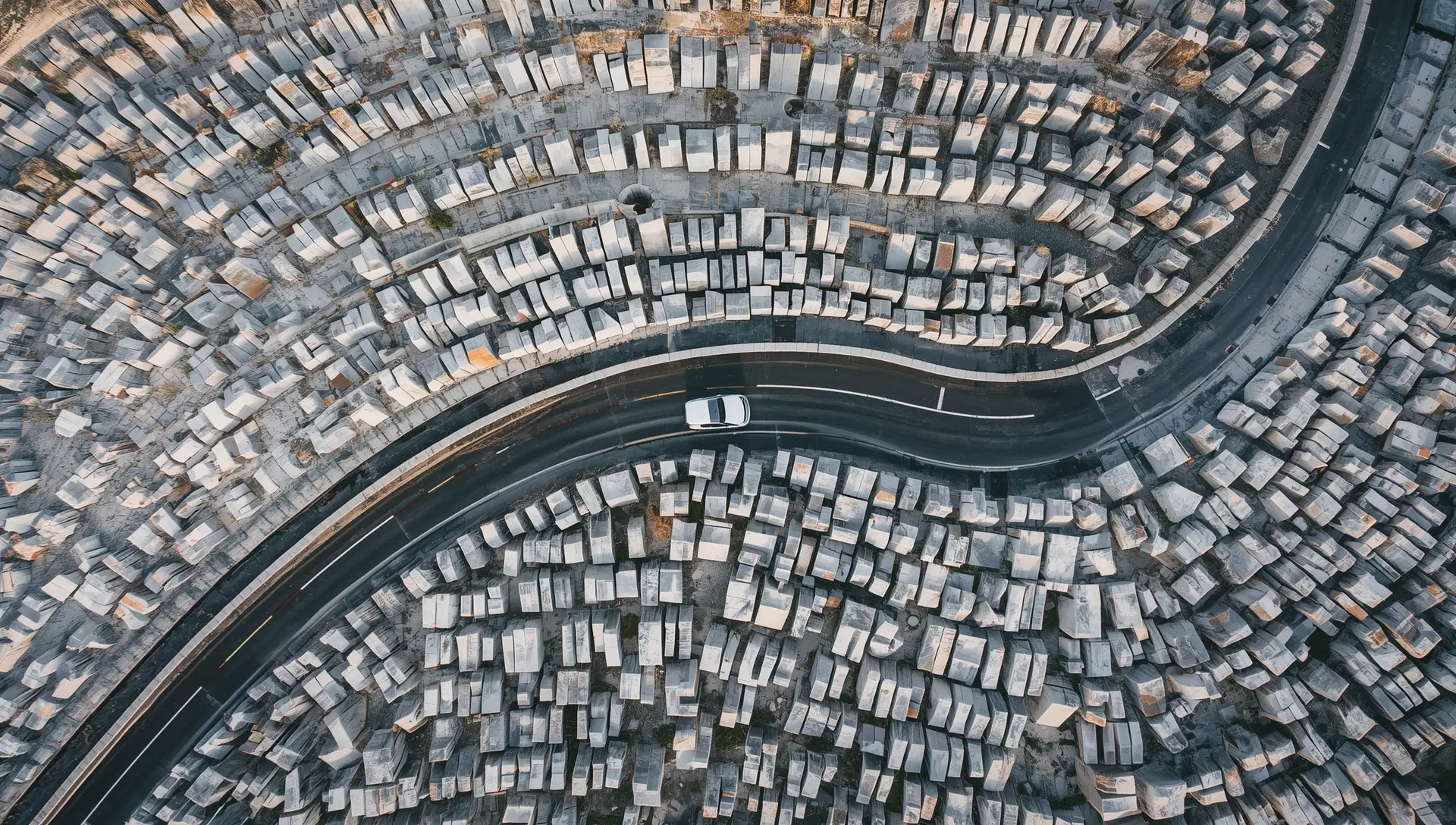 Percorso collinare vicino Pisa